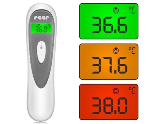 Kontaktivaba infrapuna termomeeter 3in1, REER 98050 hind ja info | Termomeetrid | kaup24.ee