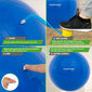 Võimlemispall pumbaga Tunturi 55 cm, sinine цена и информация | Võimlemispallid | kaup24.ee