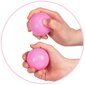 Plastpallid KiddyMoon pallimere jaoks, 200 tükki, ∅ 6cm, sertifitseeritud, valmistatud Euroopa, Valge/Hall/Heleroosa цена и информация | Imikute mänguasjad | kaup24.ee