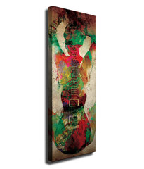 Репродукция Гитара цена и информация | Настенные деревянные декорации | kaup24.ee