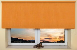 Seina / lae rulookardin 130x170 cm, 852 Oranž цена и информация | Рулонные шторы | kaup24.ee