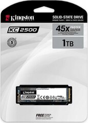 Kingston SKC2500M8/1000G hind ja info | Sisemised kõvakettad (HDD, SSD, Hybrid) | kaup24.ee