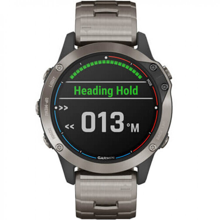 Garmin quatix® 6 Sapphire Titanium Grey hind ja info | Nutikellad (smartwatch) | kaup24.ee