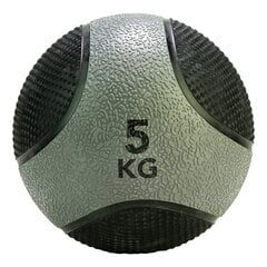 Мяч для силовых тренировок Tunturi Medicine Ball 5 кг, серый / черный цена и информация | Медболы | kaup24.ee