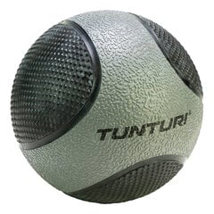 Jõutreeningu pall Tunturi 5 kg, hall/must цена и информация | Медболы | kaup24.ee