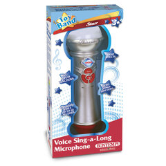 Караоке-микрофон со световыми эффектами Bontempi Toy Band Star, 41 2720 цена и информация | Развивающие игрушки и игры | kaup24.ee