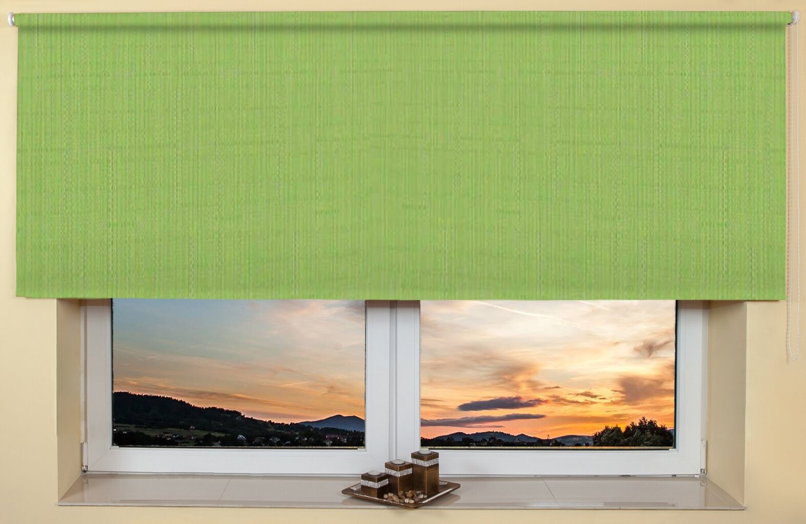 Seina / lae rulookardin 170x170 cm, 877 Oranž hind ja info | Rulood | kaup24.ee