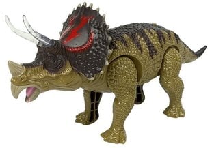 Dinozauras Triceratops, 1 vnt., žalias цена и информация | Игрушки для мальчиков | kaup24.ee