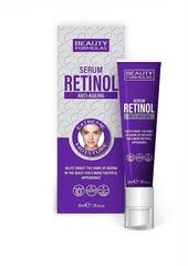 Увлажняющая сыворотка для лица Beauty Formulas Retinol Anti-Aging, 30 мл цена и информация | Сыворотки для лица, масла | kaup24.ee