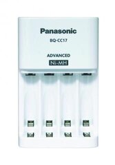 Laadija Panasonic Charger BQ-CC17, 4-le akule цена и информация | Батареи | kaup24.ee