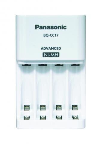 Laadija Panasonic Charger BQ-CC17, 4-le akule hind ja info | Patareid | kaup24.ee