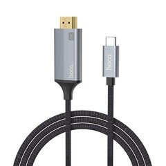 Адаптер HDMI / TYPE C 1,8 M, HOCO UA13 цена и информация | Кабели и провода | kaup24.ee