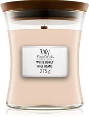 WoodWick ароматическая свеча White Honey, 275 г цена и информация | Свечи, подсвечники | kaup24.ee