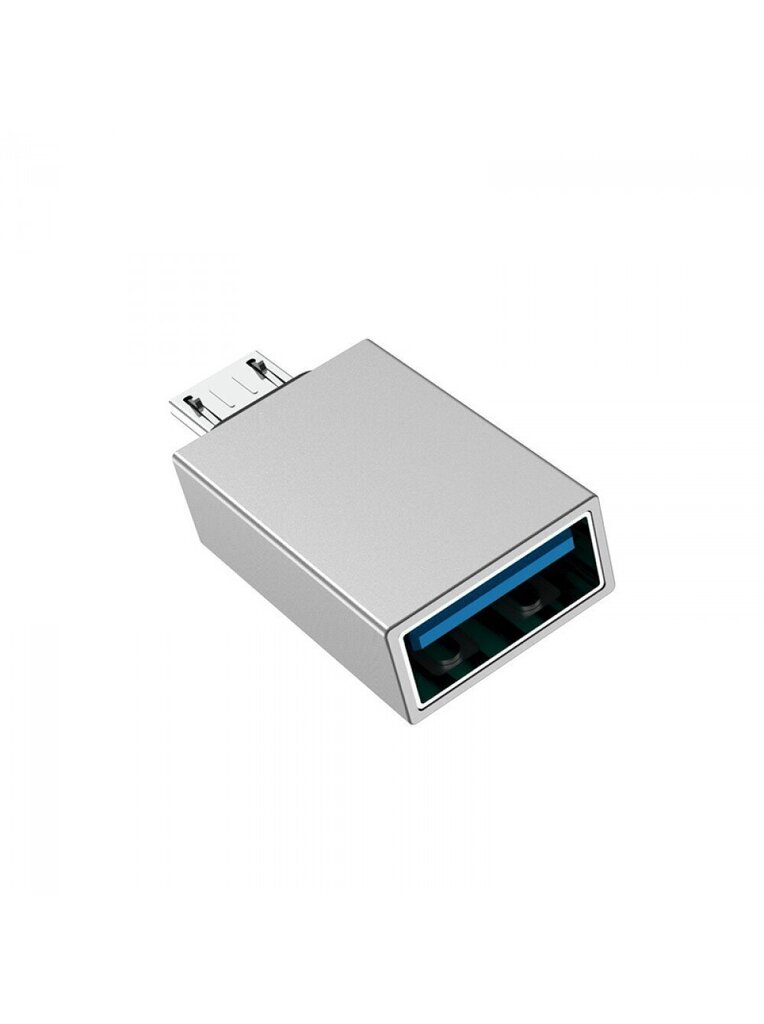 USB 3.0 - Micro USB OTG adapter, USB3.0 - microUSB OTG adapter, borofone BV2 hind ja info | USB jagajad, adapterid | kaup24.ee