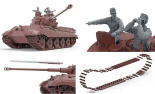 Сборная пластиковая модель Meng Model - Tank Sd.Kfz.182 King Tiger, 1/35, TS-031 цена и информация | Конструкторы и кубики | kaup24.ee