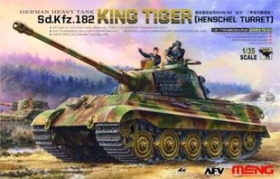 Сборная пластиковая модель Meng Model - Tank Sd.Kfz.182 King Tiger, 1/35, TS-031 цена и информация | Конструкторы и кубики | kaup24.ee