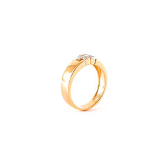 Золотое кольцо ZGKC01685R5RD цена и информация | Кольца | kaup24.ee