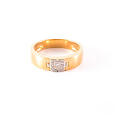Золотое кольцо ZGKC01685R5RD цена и информация | Кольца | kaup24.ee