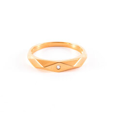 Золотое кольцо с бриллиантом ZGKC02473R5RD цена и информация | Кольцо | kaup24.ee