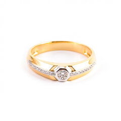 Золотое кольцо ZGKC02089R5YD цена и информация | Кольцо | kaup24.ee