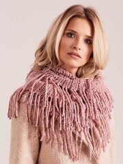 Fringed melange roosa kaela soojendaja hind ja info | Naiste sallid | kaup24.ee