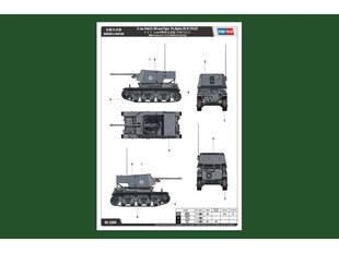 Hobbyboss - 5cm Pak 38(t) Sfl.Fgst.Pz.Kpfw. 35R 731(f), 1/35, 83808 цена и информация | Конструкторы и кубики | kaup24.ee