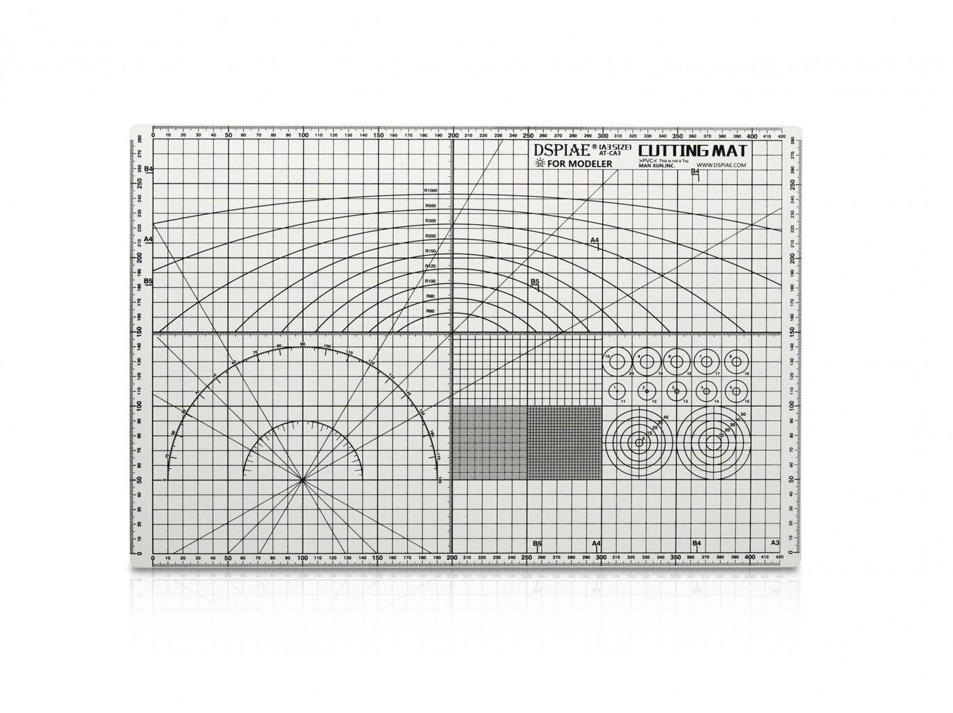 DSPIAE - AT-CA3 A3 Cutting mat (lõikematt A3), DS56011 hind ja info | Kunstitarbed, voolimise tarvikud | kaup24.ee