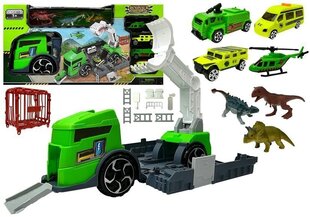 Konveierdinosauruste veoautode komplekt цена и информация | Игрушки для мальчиков | kaup24.ee