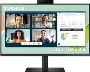 LCD Monitor|SAMSUNG|LS24A400VEUXEN|24"|Business|Panel IPS|1920x1080|16:9|75Hz|5 ms|Swivel|Pivot|Height adjustable|Tilt|Colour Black|LS24A400VEUXEN цена и информация | Мониторы | kaup24.ee