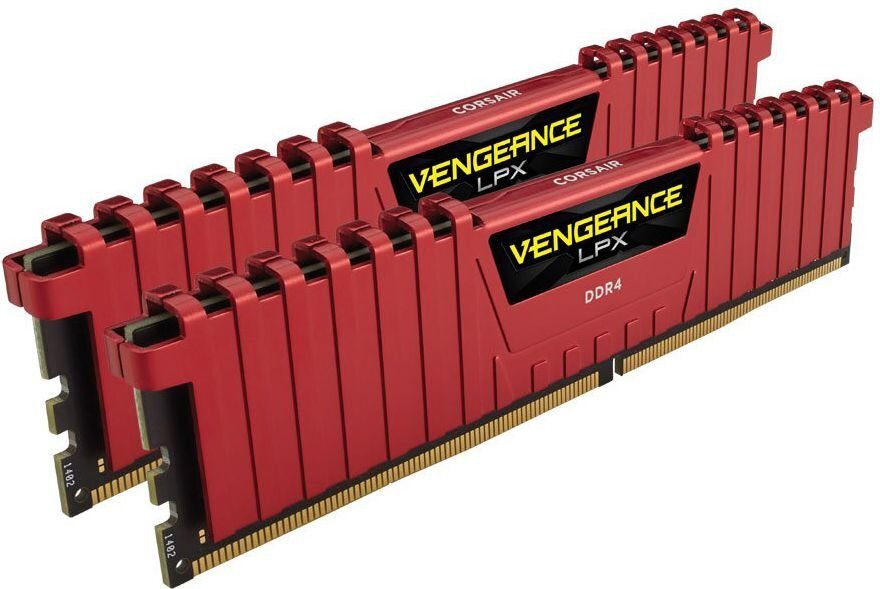 Corsair Vengeance LPX 16GB 2400MHz DDR4 CL16 KIT OF 2 CMK16GX4M2A2400C16R цена и информация | Operatiivmälu (RAM) | kaup24.ee