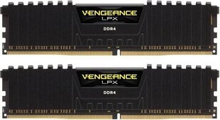 Corsair Vengeance LPX DDR4, 2x16GB, 2400MHz, CL16 (CMK32GX4M2A2400C16) цена и информация | Оперативная память (RAM) | kaup24.ee