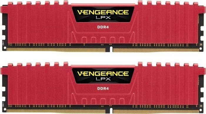 Corsair Vengeance LPX 16GB 2666MHz DDR4 CL16 KIT OF 2 CMK16GX4M2A2666C16R цена и информация | Operatiivmälu (RAM) | kaup24.ee