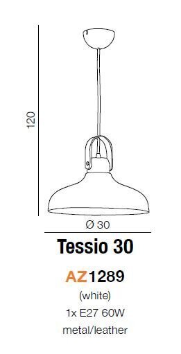 Valgusti Azzardo Tessio 30 AZ1289 hind ja info | Rippvalgustid | kaup24.ee