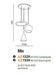 Valgusti Azzardo Mix AZ1338 hind ja info | Rippvalgustid | kaup24.ee