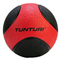 Jõutreeningu pall Tunturi Medicine Ball 3kg, punane/must цена и информация | Медболы | kaup24.ee