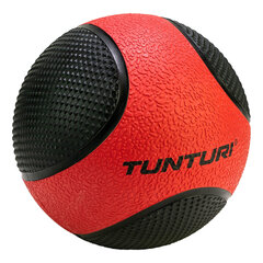 Jõutreeningu pall Tunturi Medicine Ball 3kg, punane/must hind ja info | Topispallid | kaup24.ee