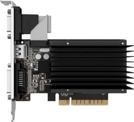 Gainward GeForce GT 710 2GB DDR3 (64 bit) DVI, HDMI, VGA, Retail (426018336-3576) цена и информация | Видеокарты | kaup24.ee