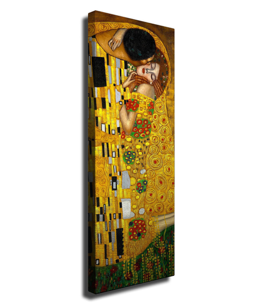 Reproduktsioon Suudlus (Gustav Klimt) hind ja info | Seinapildid | kaup24.ee