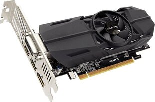 Videokaart Gigabyte GeForce GTX1050 Ti OC LP 4GB GDDR5 PCIE GV-N105TOC-4GL hind ja info | Videokaardid (GPU) | kaup24.ee