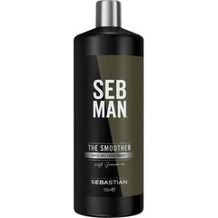 Кондиционер для волос Sebastian Seb Man The Smoother Conditioner, 1 л цена и информация | Кондиционеры | kaup24.ee