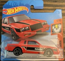 Машинка 2021 - 218 - GTB43 Hot Wheels '87 Buick Regal GNX цена и информация | Развивающий мелкую моторику - кинетический песок KeyCraft NV215 (80 г) детям от 3+ лет, бежевый | kaup24.ee