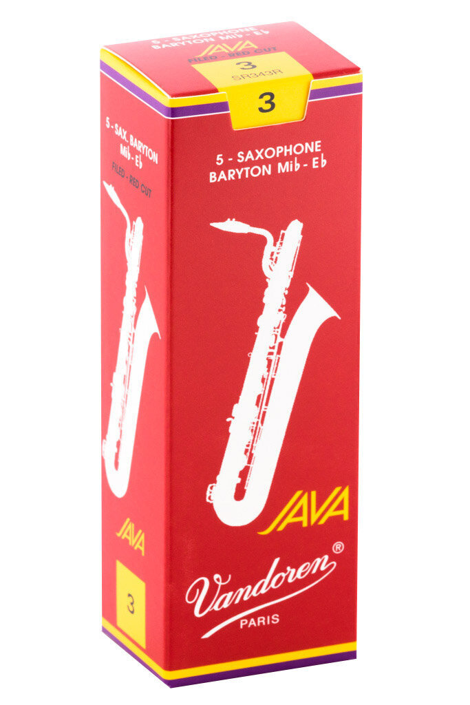 Keel baritonsaksofonile Vandoren Java Red SR343R Nr. 3.0 hind ja info | Muusikariistade tarvikud | kaup24.ee