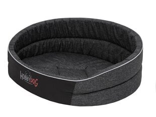 Hobbydog лежак Foam Black Ekolen R6, 70x55 см цена и информация | Лежаки, домики | kaup24.ee