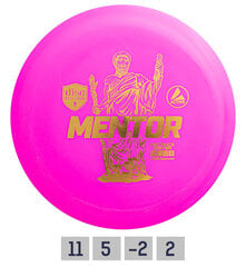 Диск для гольфа Discmania Distance Driver Mentor 11/5/-2/2 Розовый цена и информация | Discgolf | kaup24.ee