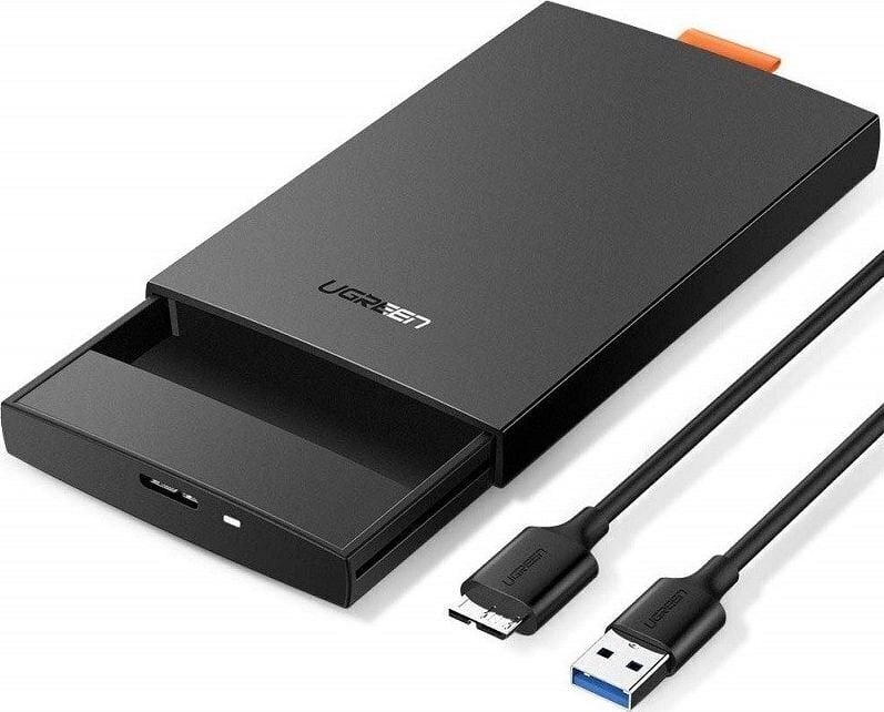 Внешний жесткий диск Внешний накопитель Ugreen CM237, SATA, 2,5 "SSD / HDD,  черный цена | kaup24.ee