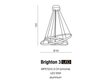 Rippvalgusti Azzardo AZ1609 Brighton 3 цена и информация | Rippvalgustid | kaup24.ee