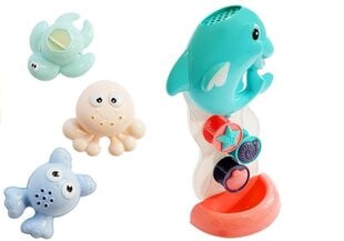 Развивающий набор Caterpillar, игрушки для ванной с различными отверстиями цена и информация | Игрушки для малышей | kaup24.ee