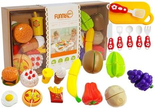 Köögiviljade ja puuviljade komplekt lõikamiseks hind ja info | Tüdrukute mänguasjad | kaup24.ee