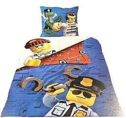 Laste voodipesukomplekt Lego, 140 x 200 cm, 2-osaline hind ja info | Beebide ja laste voodipesu | kaup24.ee