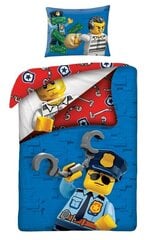 Laste voodipesukomplekt Lego, 140 x 200 cm, 2-osaline hind ja info | Beebide ja laste voodipesu | kaup24.ee
